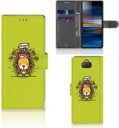 Sony Xperia 10 Leuk Hoesje Doggy Biscuit