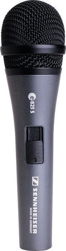 Sennheiser e 825-S Noir, Gris Microphone de scène/direct | bol
