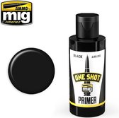 AMMO MIG 2023 One Shot Primer - Black - Acryl (60 ml) Verf flesje