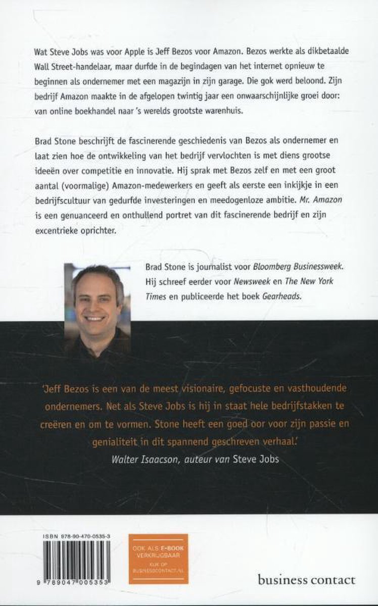 Mr. Amazon - back cover