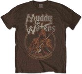 Muddy Waters Heren Tshirt -M- Father Of Chicago Blues Bruin