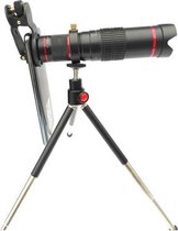 GadgetBay HD 4K 22X Zoom Telephoto Telescooplens voor je telefoon + Tripod - Zwart