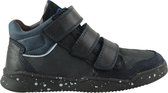 Braqeez Tim Terra Jongens Hoge Sneakers - Blauw - Leer - Klittenband