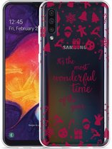 Galaxy A50 Hoesje Most Wonderful Time - Designed by Cazy