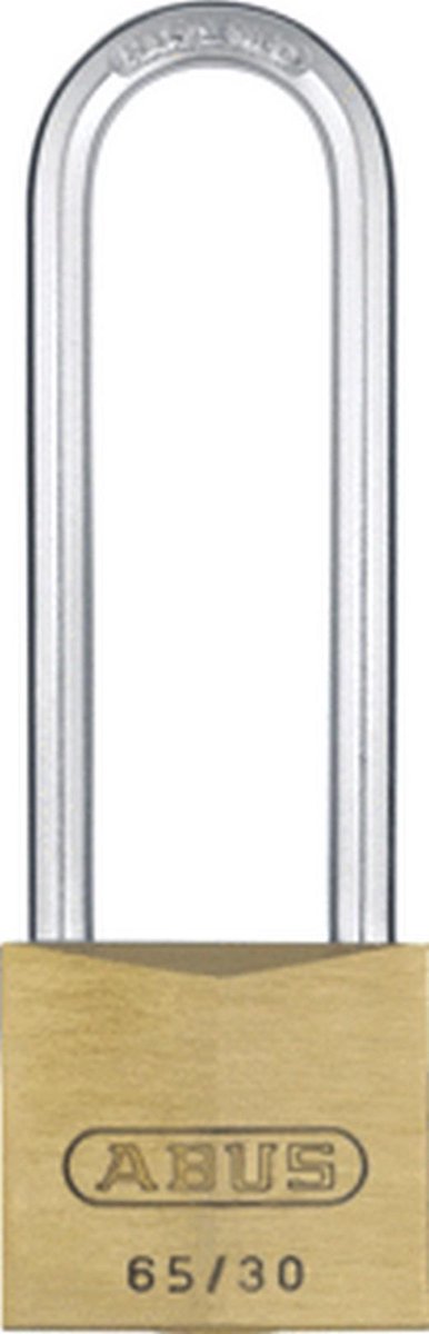ABUS Hangslot - 30mm - HB60 - messing/INOX staal (verpakt in blister) - ABUS