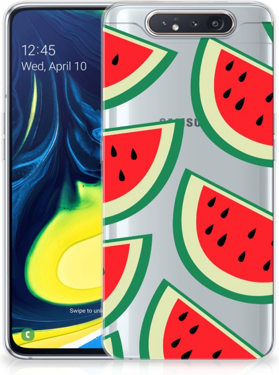 Samsung Galaxy A80 Siliconen Case Watermelons