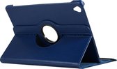 Case2go - Tablet hoes geschikt voor Huawei Mediapad M6 10.8 - Draaibare Book Case - Donker Blauw