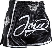 Joya Bangkok Kickboks Broekje Mesh - Zwart /Wit - L