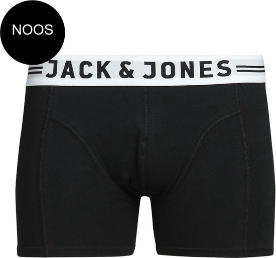 Jack & Jones heren boxershort 1-pack - Zwart - S