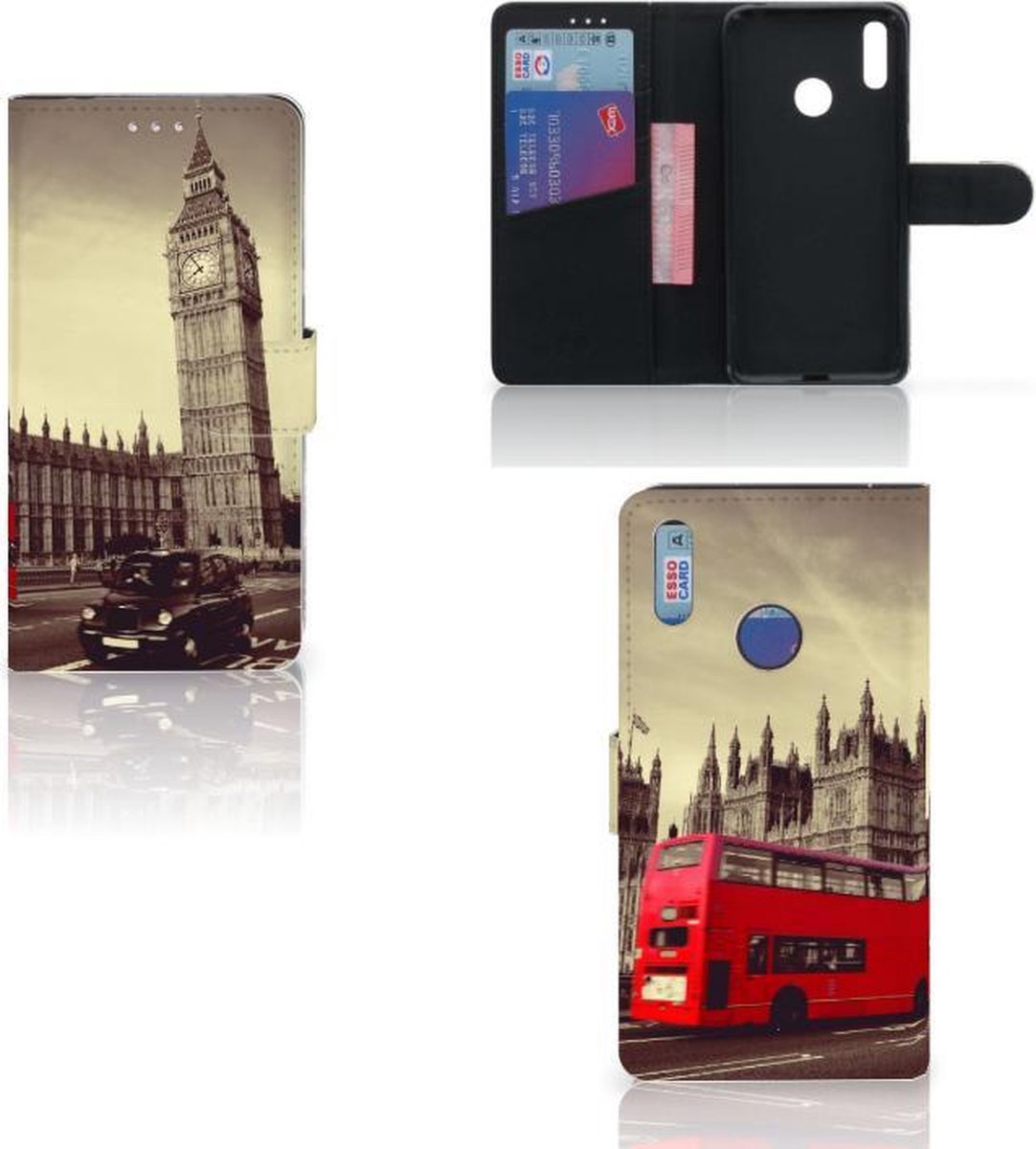 Huawei Y7 (2019) Flip Cover Londen