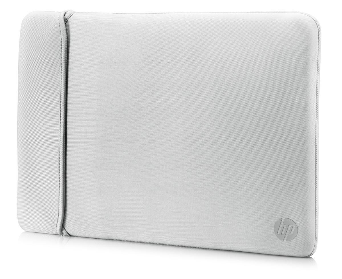 HP Neoprene Reversible Sleeve - Laptopsleeve / 15,6 inch / Zwart en Zilver