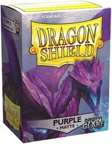 TCG Sleeves - Dragon Shield - Purple Paars (Non Glare) Standard Size 100 st