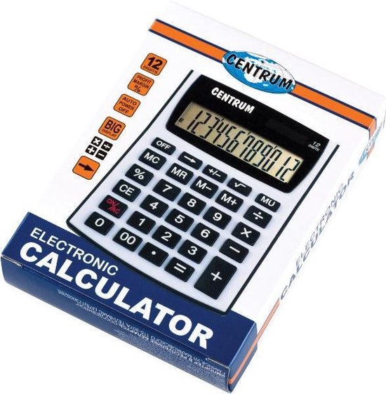 Rekenmachine - Calculator - 12 cijferig | bol