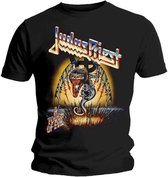 Judas Priest Heren Tshirt -L- Touch Of Evil Zwart