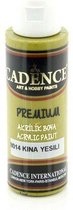 Cadence Premium acrylverf (semi mat) Henna groen 01 003 8014 0070  70 ml