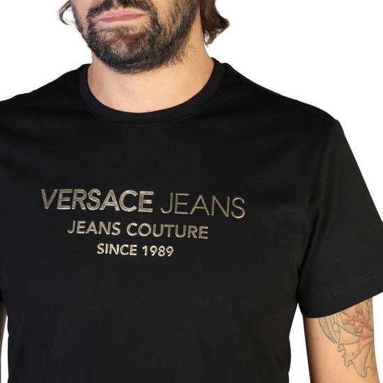 Versace Jeans - T-shirts - Heren - B3GTB73E-36598 - Black | bol.com