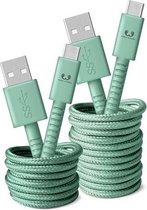 Fresh 'n Rebel - USB to USB-C Cable - 1.5m - Misty Mint