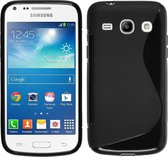 Samsung Galaxy Core Plus G3500 Silicone Case s-style hoesje Zwart