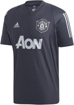 ADIDAS Manchester United EU Trainingsshirt 2019-2020 Hr - Grijsdonker - Maat L