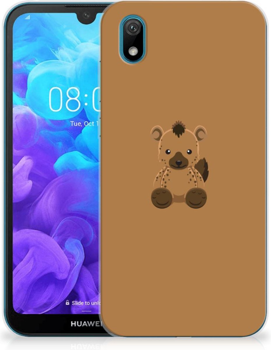 Huawei Y5 (2019) Telefoonhoesje met Naam Baby Hyena