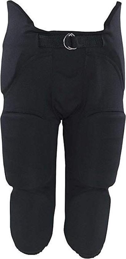 Pantalon de football MM Youth avec coussinets intégrés - Noir - Jeunesse XX-Large