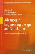 Omslag Advances in Engineering Design and Simulation