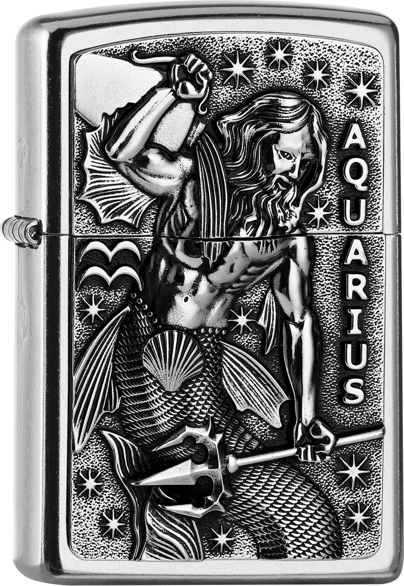 Goedkoopste Aansteker Zippo Aquarius