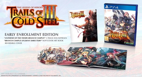 The Legend of Heroes Trails of Cold Steel III: Early Enrollment Edition - PS4
