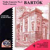 Bartok: Violin Concerto no 2, Viola Concerto / Ancerl, Czech