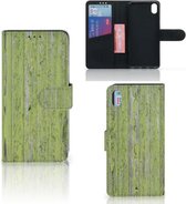 Xiaomi Redmi 7A Book Style Case Green Wood