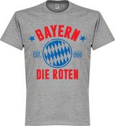 Bayern Munchen Established T-Shirt - Grijs - M