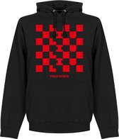 Kroatië Hvala Vatreni Homecoming Hooded Sweater - Zwart - Kinderen - 152