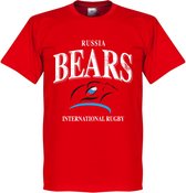 Rusland Rugby T-Shirt - Rood - L