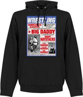 Big Daddy vs Giant Haystack Wrestling Poster Hoodie - Zwart - M