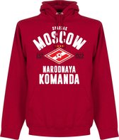 Spartak Moskou Established Hooded Sweater - Rood - S