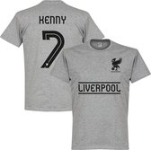 Liverpool Kenny 7 Team T-Shirt - Grijs - L