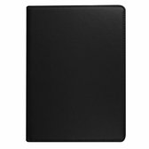 Case2go - Tablet hoes geschikt voor iPad 10.2 2019 / 2020 / 2021 - Draaibare Book Case Cover - Zwart
