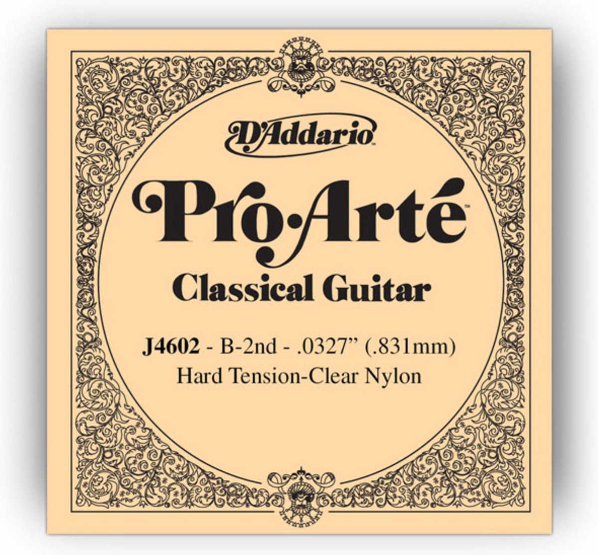D'Addario J4602 H2 Pro Arte enkele snaar Hard Tension 0327/J46/J71 - Enkele snaar voor gitaar