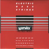 Warwick bas snaren,6er,25-135,rood Stainless Steel - Snarenset voor 5-string basgitaar