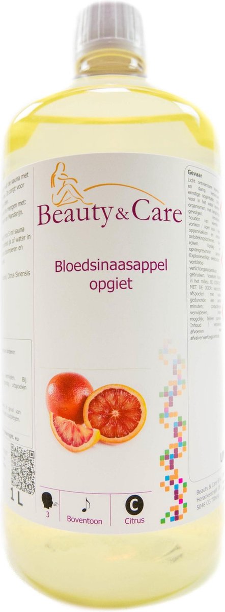 Beauty & Care - Bloedsinaasappel opgiet - 1 L. new
