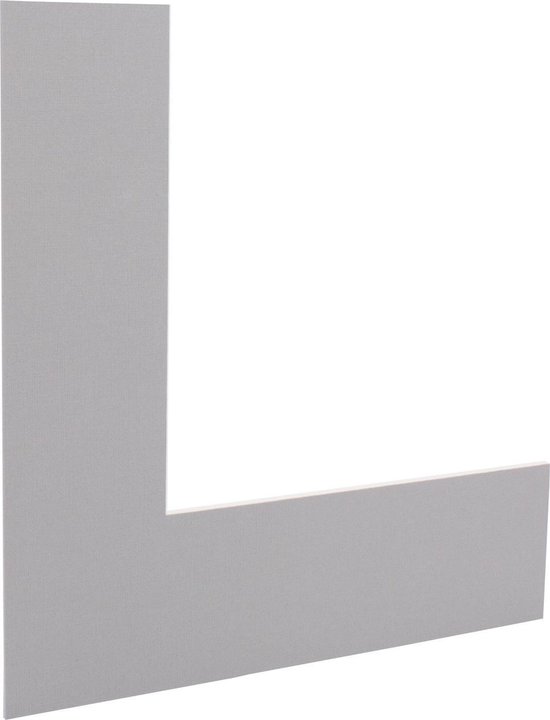 Mount Board 822 Grey 40x50cm with 27x34cm window (5 pcs)