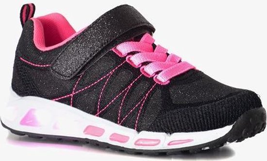 Blue Box meisjes sneakers met lichtjes - Zwart - Maat 32 | bol.com