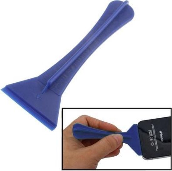 Let op type!! Disassemble Spudger Plastic Prying Tools for iPad 4 / iPad mini 1 / 2 / 3 / New iPad (iPad 3) / iPad 2 / iPad / iPhone 4 & 4S / 3G/3GS / Other Mobile Phone / Tablet PC(Dark Blue) - Merkloos