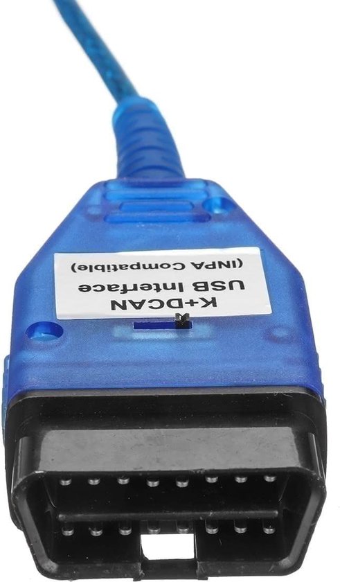 INPA K + DCAN USB Interface OBDII OBD2 16 Pin Diagnostische kabel lijn Tool  voor BMW | bol.com