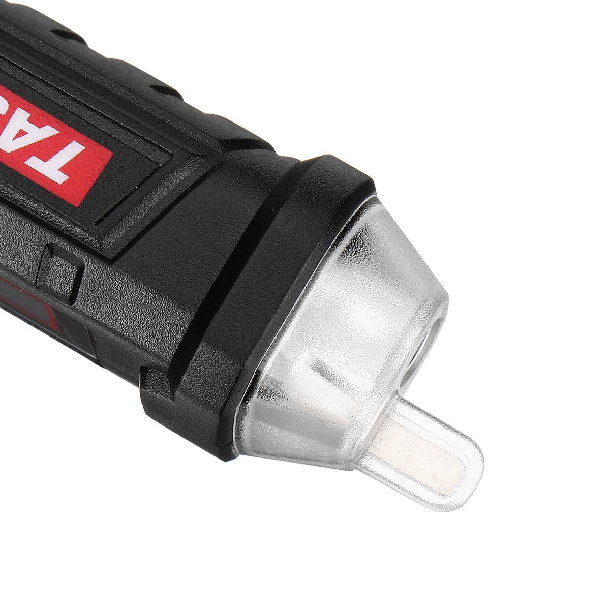 ULTRICS Spanningstester, Contactloze Spanningsmeter Met Display 12 V-1000 V, Elektrische Tester Met Instelbare Gevoeligheid, Met Led-zaklamp, Alarm Voor Onderspanning/Nuldraad en Zoekpunt Stoppunt