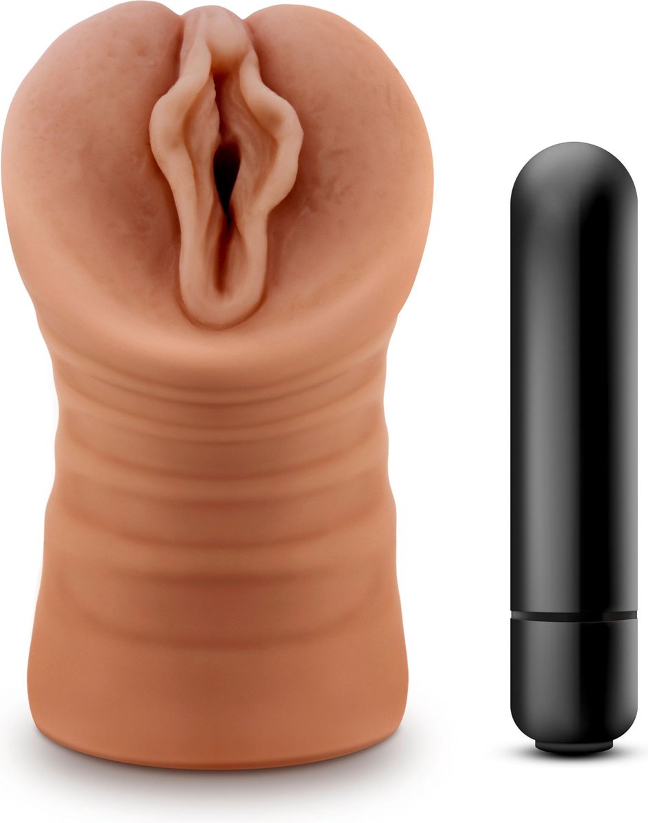 M for Men - Sofia Masturbator Met Bullet Vibrator - Vagina
