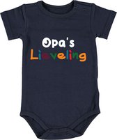 Opa's lieveling | Babyromper | rompertje | familie | family | opa | vader | jongen
