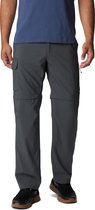 Columbia Silver Ridge Randonnée Pantalon Homme - Pantalon Outdoor Stretch - Pantalon Zip-off - Grijs - Taille 32 32