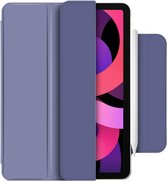 Shop4 - Geschikt voor iPad 10.9 (2022) Hoes - Magnetische Smart Cover Paars