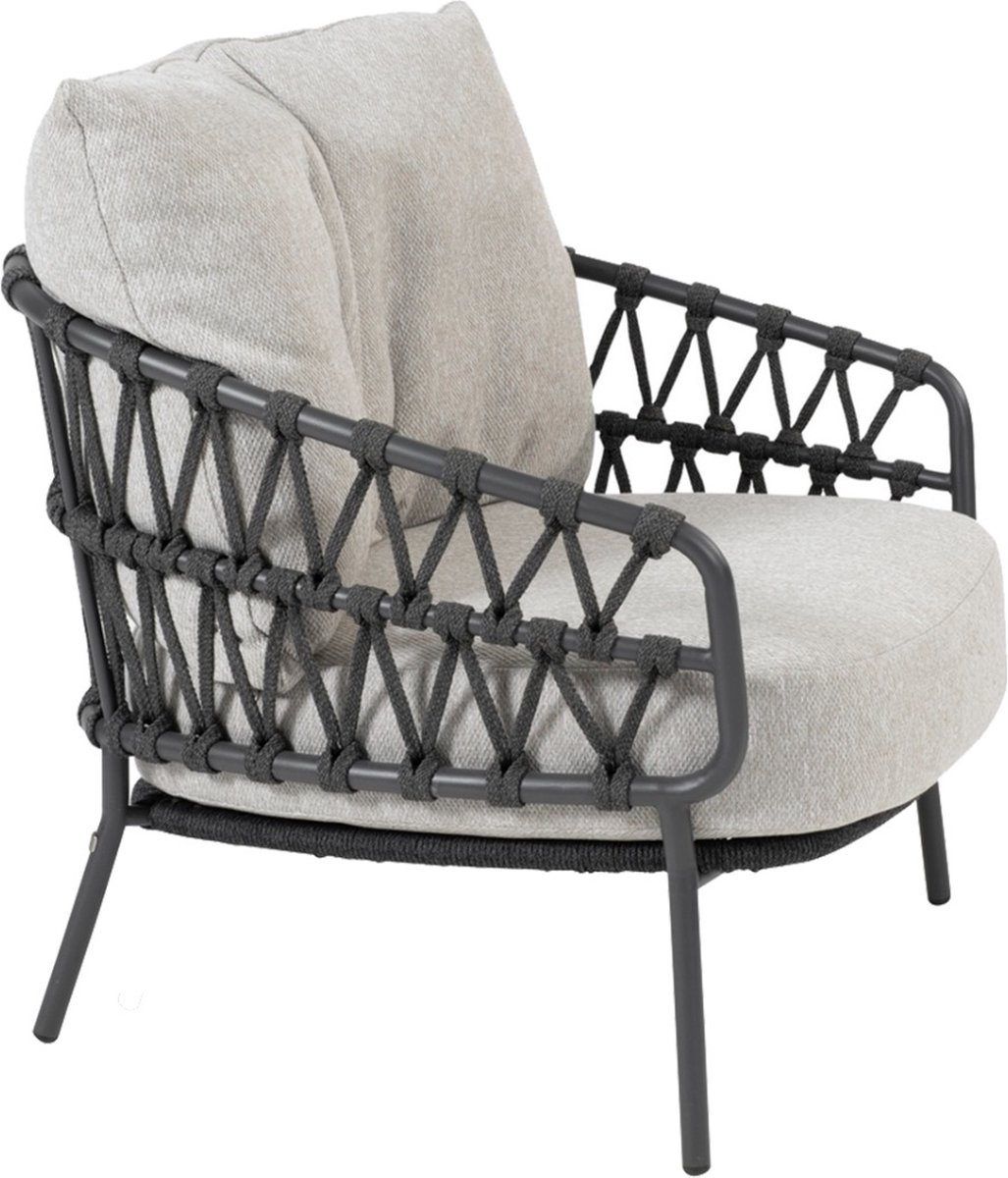 4 Seasons Outdoor Calpi stoel-bank loungeset - 3-delig